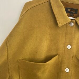 Mustard oversized long sleeve top